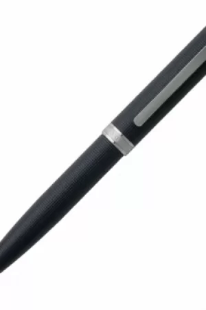 Image of Hugo Boss Pens Stainless Steel Ballpoint Pen Column Blue HSW7884N