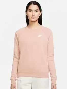 Image of Nike Nsw Essentials Sweat - Pink Size XS Women