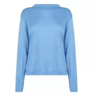 Image of Ted Baker Summyr Slash Neck Top - Blue