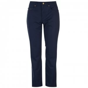 Image of Jack Murphy Caitriona Cotton Ladies Trousers - Navy Blue