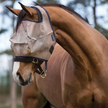 Image of Mio Fly Mask with No Ears - Brown