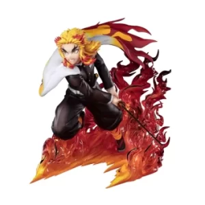 Image of Kyojuro Rengoku Flame Hashira (Demon Slayer: Kimetsu no Yaiba the Movie: Mugen Train!) 15cm PVC Statue