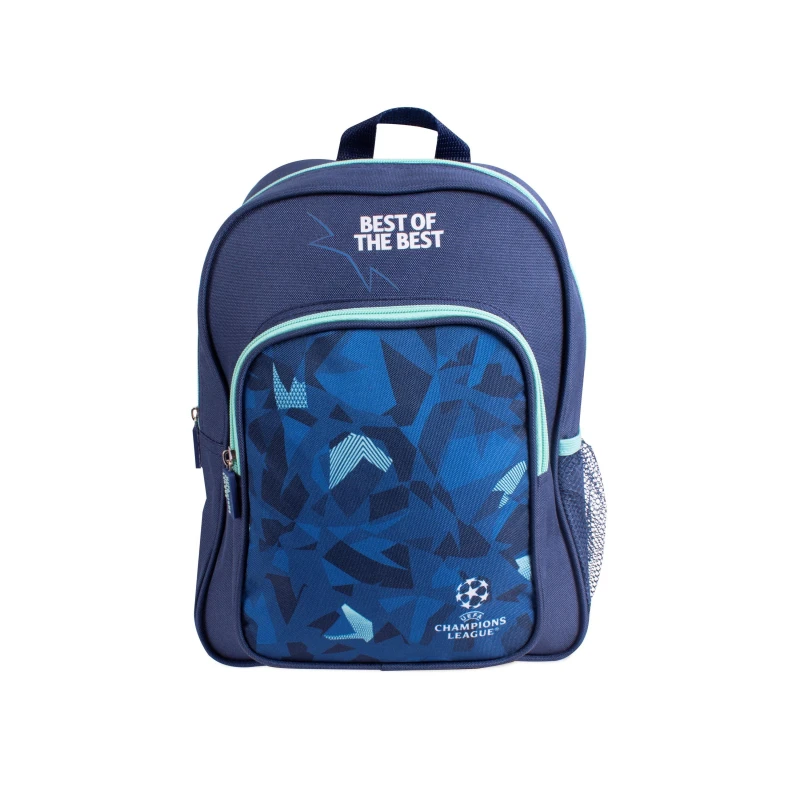 Image of Hy-pro Officially Licensed UEFA Champions League Small Backpack With Compact And Lightweight Blue unisex