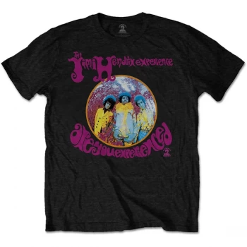 Image of Jimi Hendrix - Are You Experienced? Unisex Medium T-Shirt - Black