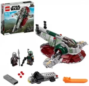Image of LEGO Star Wars Boba Fett's Starship Building Set 75312