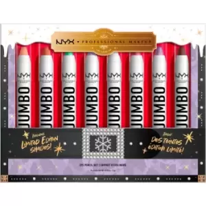 Image of NYX Professional Makeup Limited Edition Xmass 2022 Mrs Claus Oh Deer Jumbo Eye Pencil Vault eye pencil set 8x5 g