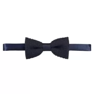 Image of Boss Boss Knitted Bow Tie Mens - Blue