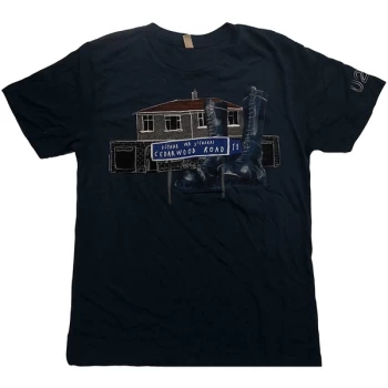 Image of U2 - Cedar Wood Road Unisex Medium T-Shirt - Blue