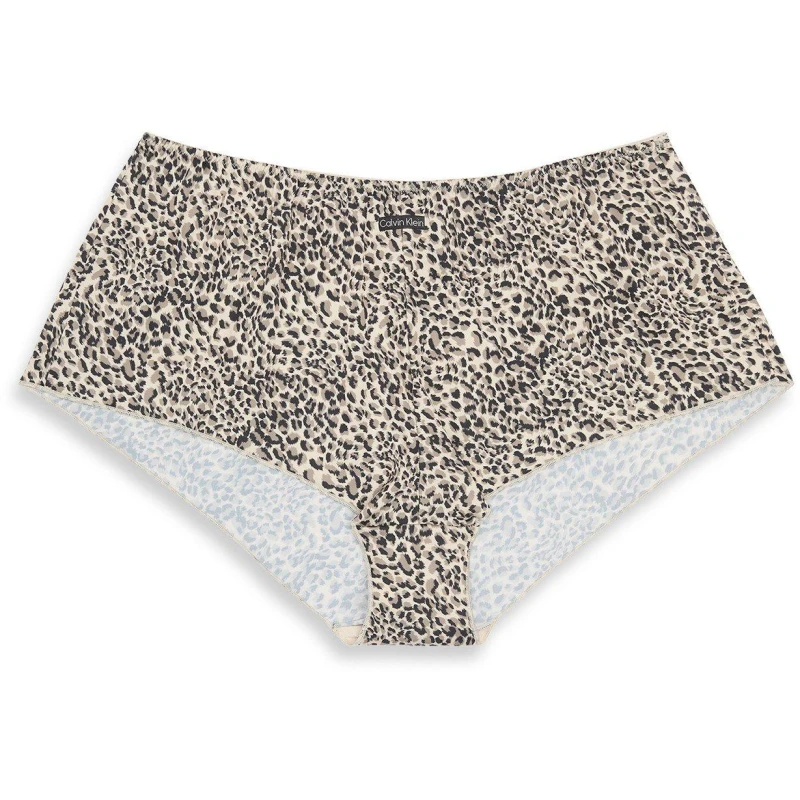 Image of Calvin Klein Womens Leopard Pyjama Shorts Leopard female 14 (L)