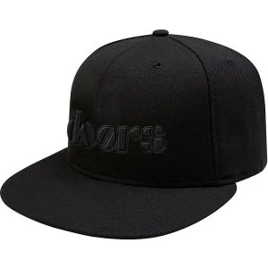 Image of The Doors - Logo Unisex Snapback Cap - Black