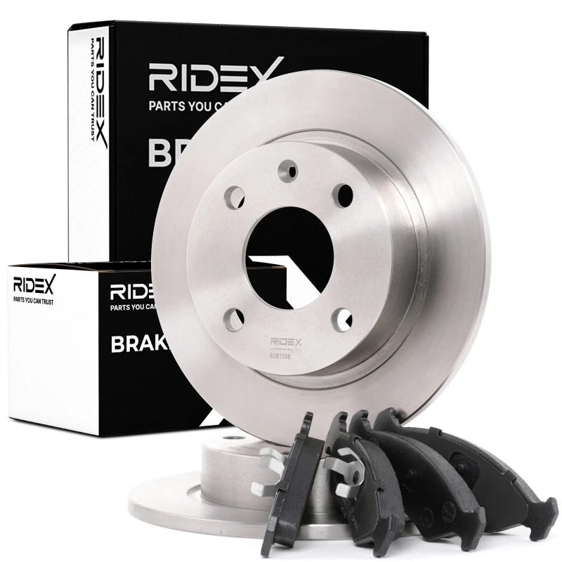 Image of MAPCO 47651 Brake disc and pads set Front Axle, Brake Disc Type: solid Brake Set,disc brakes (3405)