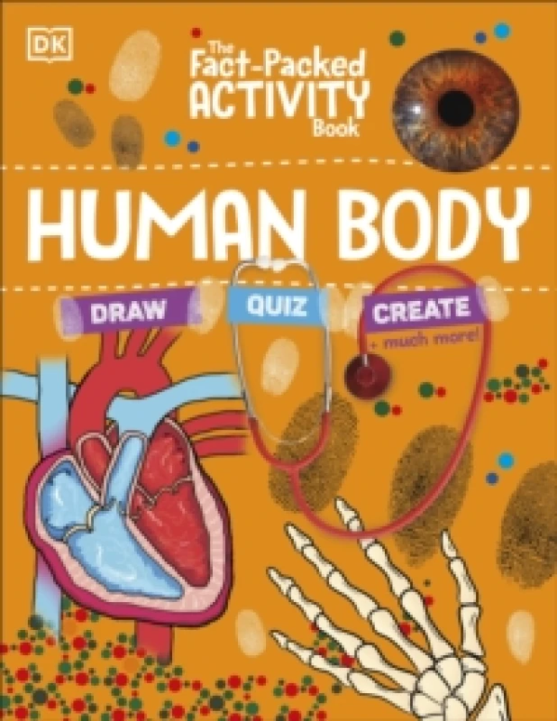 Image of DK The Fact-Packed Activity Book: Human Body Book Multi unisex