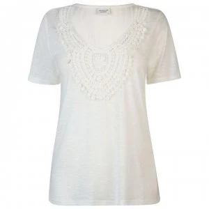 Image of JDY Short Sleeved T Shirt - Cloud Dancer