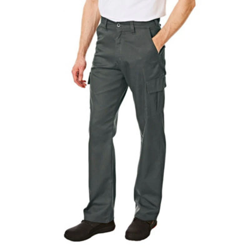 Image of Lee Cooper Workwear Lee Cooper Workwear Men Classic Cargo Trouser in Grey Size: 30S Grey 30S Male 5050217221120