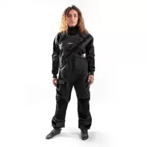 Image of Gul Dartmouth Eclipse Zip Drysuit - BLK/GEO