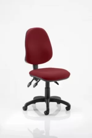 Image of Eclipse III Lever Task Operator Chair Bespoke Colour Ginseng Chilli