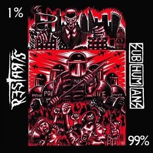 Image of Subhumans / The Restarts - Subhumans / The Restarts Vinyl