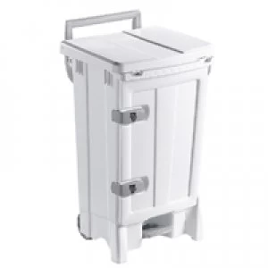 Image of Slingsby Mobile Hygiene Bin 90 Litre White 329128