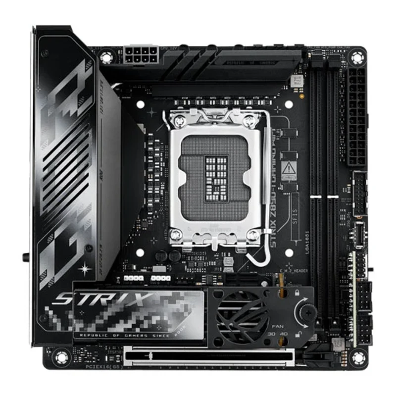 Image of ASUS ROG STRIX Z890-I GAMING WIFI Intel DDR5 PCIE 5.0 LGA 1851 ITX Motherboard - 90MB1IC0-M0EAY0