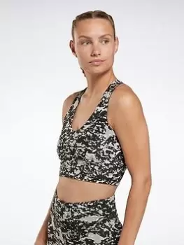 Image of Reebok Modern Safari Bralette - Black Size M Women