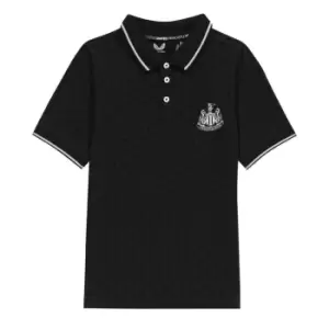 Image of Castore NUFC SS Polo Junior Boys - Black