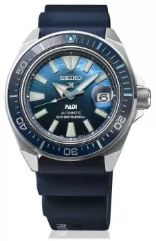Image of Seiko SRPJ93K1 Prospex 'Great Blue' Samurai Scuba PADI Watch