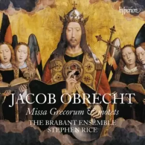 Image of Jacob Obrecht Missa Grecorum & Motets by Jacob Obrecht CD Album