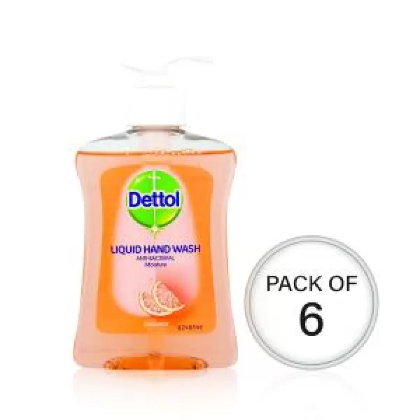 Image of Dettol Moisture Hand Wash 250ml Pack Of 6 74992