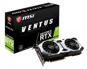 Image of MSI Ventus GeForce RTX2080Ti 11GB GDDR6 Graphics Card