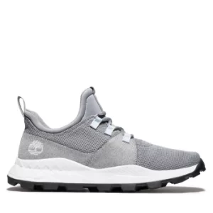 Image of Timberland Brooklyn Flexi Knit Sneaker For Men In Grey, Size 10.5
