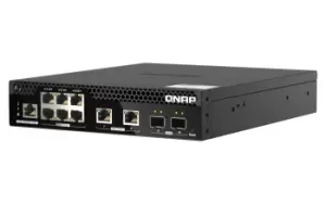 Image of QNAP QSW-M2106PR-2S2T network switch Managed L2 10G Ethernet...