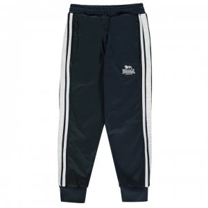 Image of Lonsdale Tracksuit Pants Junior Boys - Navy/White
