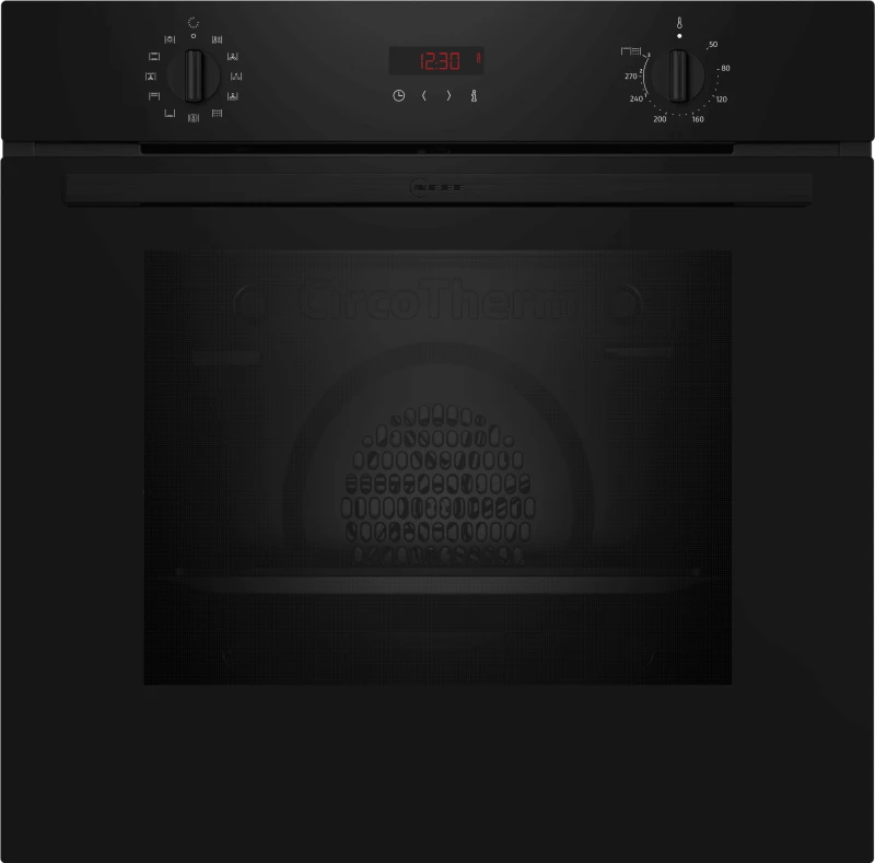 Image of Neff N30 B2DCG7AK3B Electric Single Oven - Black B2DCG7AK3B Black