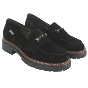 Image of Barbour Womens Brooke Loafers Black UK 5