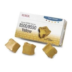 Image of Original Xerox 108R00671 Genuine Solid Ink (3 x Yellow)