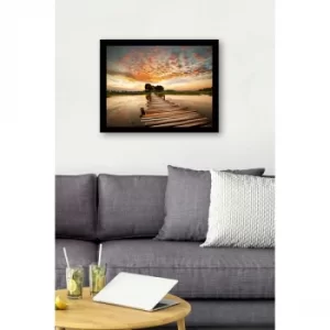 Image of SC1166 Multicolor Decorative Framed MDF Painting