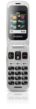 Image of Emporia ONE 6.1cm (2.4") 80g Grey, Silver Senior phone