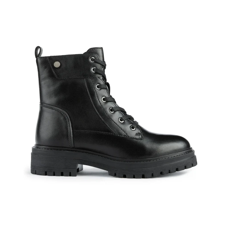 Image of Geox Womens lace-up boots Geox Iridea Noir Female 39