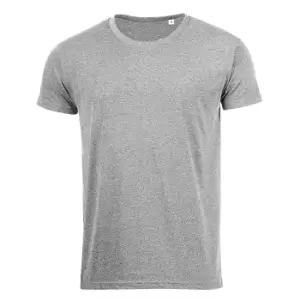 Image of SOLS Mens Mixed Short Sleeve T-Shirt (S) (Grey Marl)