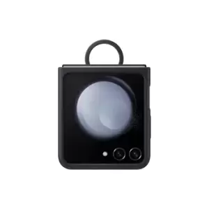 Image of Samsung Silicone Case with Ring for Z Flip5 in Indigo (EF-PF731TNEGWW)