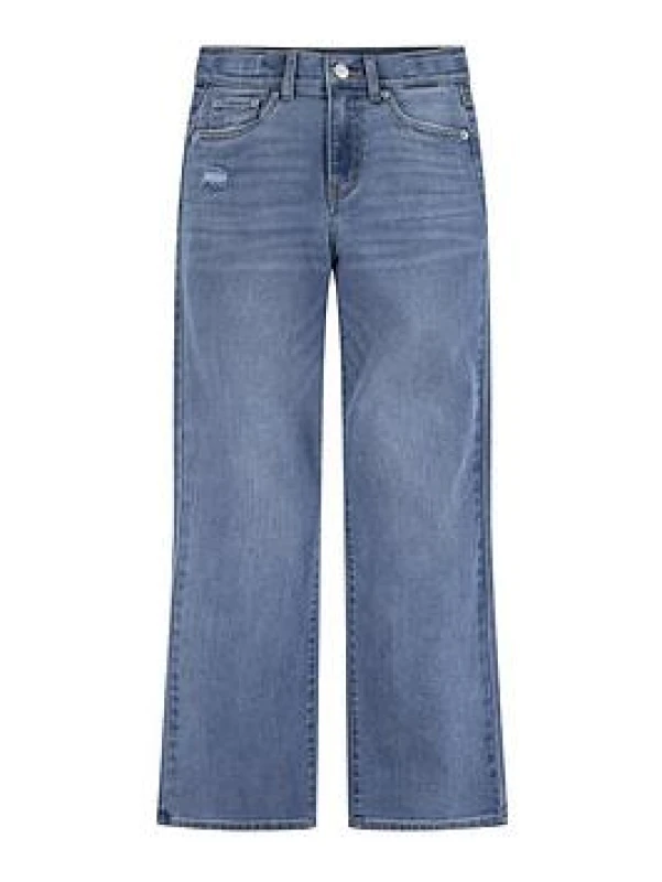 Image of Levis Teenager Wide Leg Jeans - Girl's - 10A - Blue