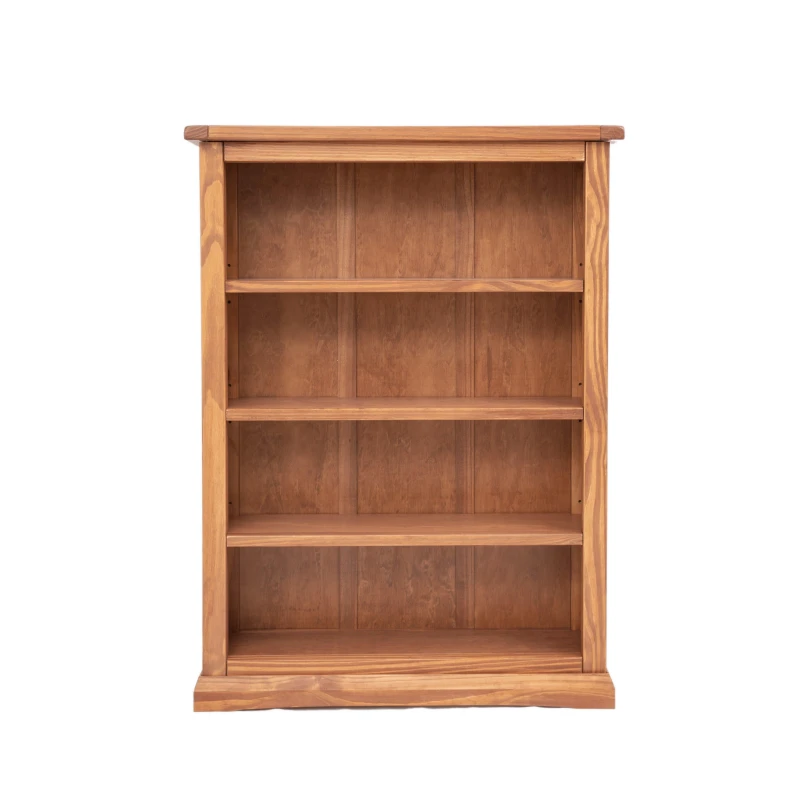 Image of Cabinet Bits Bookcase with plinth 120x90x25cm in Brown Size: 120 x 90 x 25cm Brown Unisex 120 x 90 x 25 cm