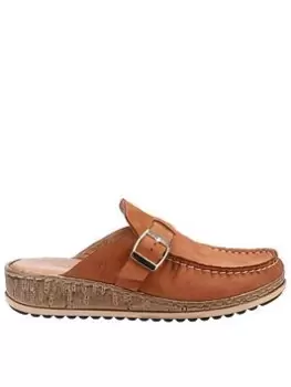 Image of Hush Puppies Sorcha Loafer Mule - Tan, Size 7, Women