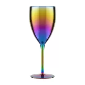 Image of Set of 4 Oil Slick Wine Glasses 473ml