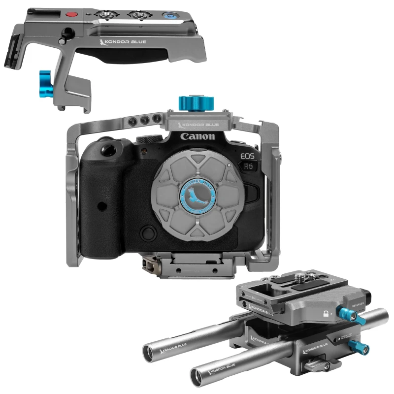Image of Kondor Blue Canon R5 Base Rig MKII (R5/R6/R) Space Grey