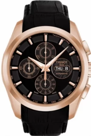 Image of Mens Tissot Couturier Automatic Chronograph Watch T0356143605100