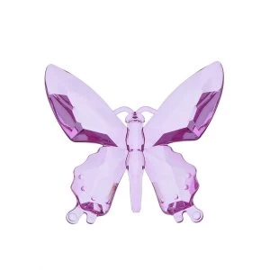 Image of Large Acrylic Butterfly Fuchsia Ornament