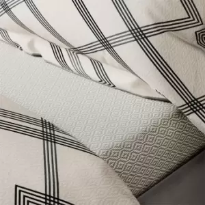 Image of Bedeck of Belfast Emani BCI Cotton Fitted Sheet - Beige