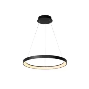 Image of Vidal Modern Pendant Light - Ø58cm - LED Dim. - 1x48W 2700K - Black