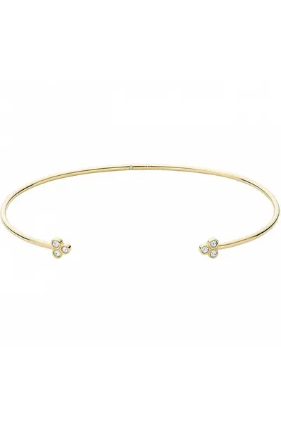Image of Fossil Jewellery Plated Stainless Steel Bracelet - Jf04113710 Gold